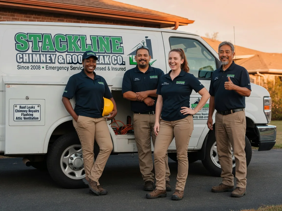 Chimney flashing repair company in Princeton, KS